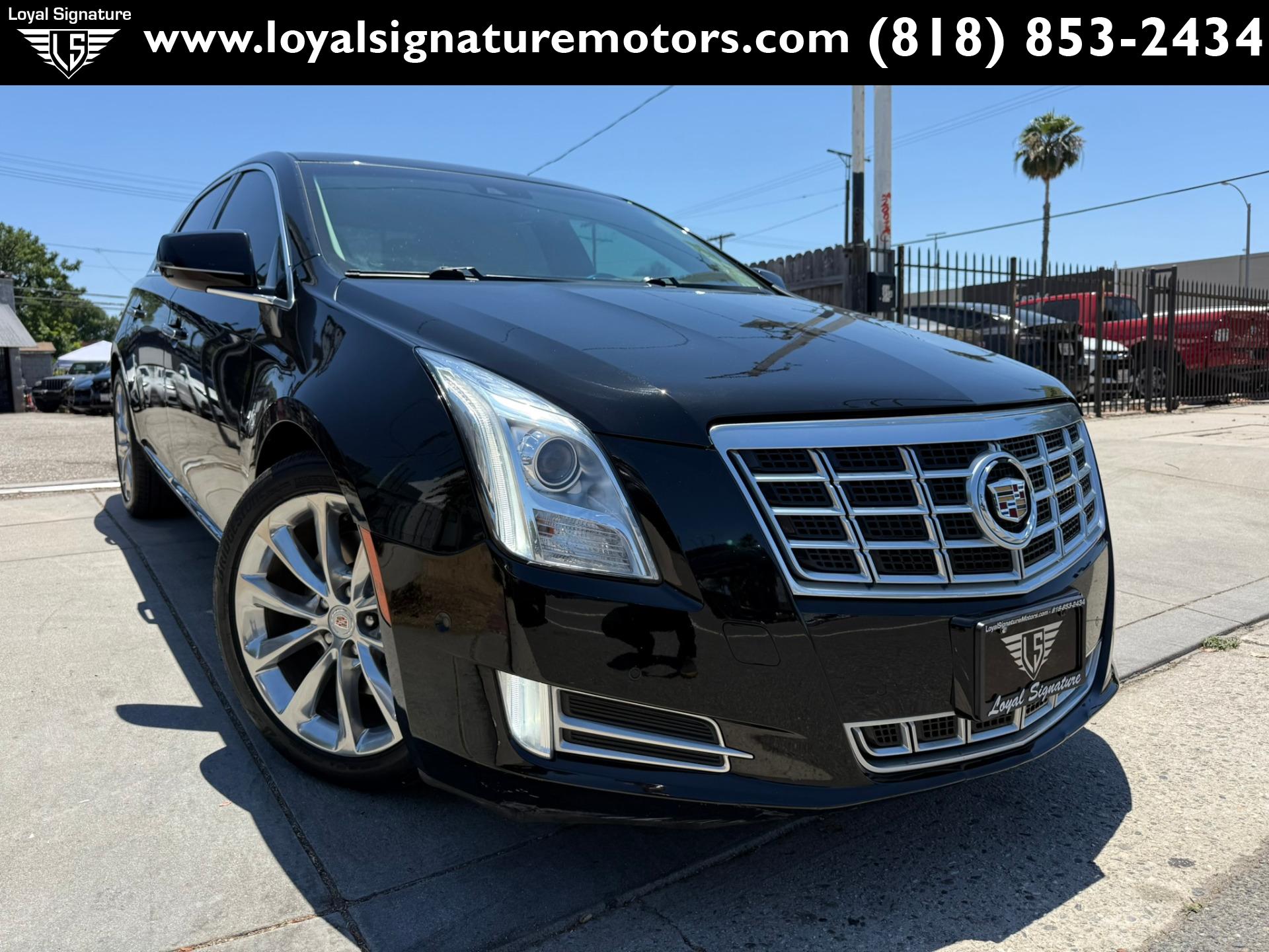 Black Diamond Tricoat 2014 Cadillac XTS Luxury FWD Sedan Front-Wheel Drive 6-Speed Automatic