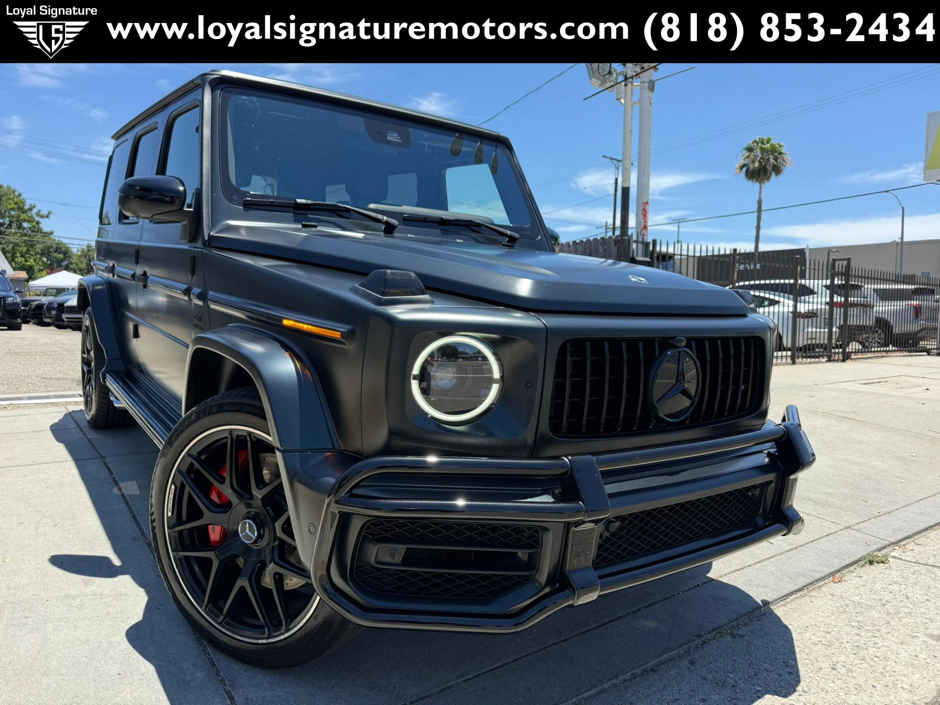 designo Night Black Magno Matte 2020 Mercedes-Benz G-Class SUV / Crossover All-Wheel Drive 9-Speed Automatic