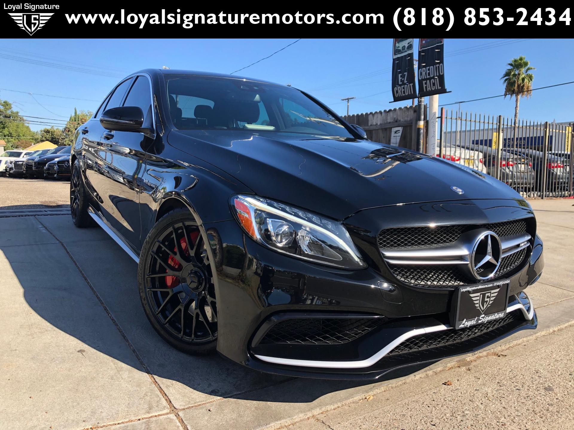 Used 17 Mercedes Benz C Class Amg C 63 S For Sale 49 995 Loyal Signature Motors Inc Stock